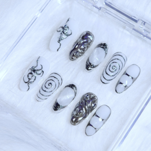 Handmade (4) Silver Mist